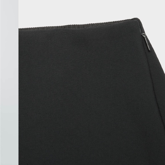 Aritzia wilfred jewel skort skirt black new with tags side zipper - Picture 9 of 9